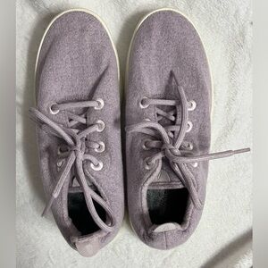 Allbirds women’s size 9 Tree Runners liliac purple wool sneakers